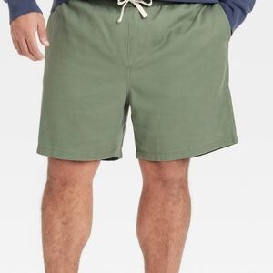 (M) Goodfellow & Co Green Athletic Shorts